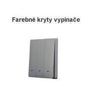 Farebné kryty vypínače Farebné kryty vypínače