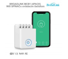 BROADLINK MCB1 (4PACK) Wifi SPÍNAČ s ovládacím tlačidlom