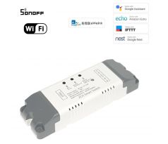 2 kanálový inteligentný WiFi switch BOX 7-32V DC/AC + RF