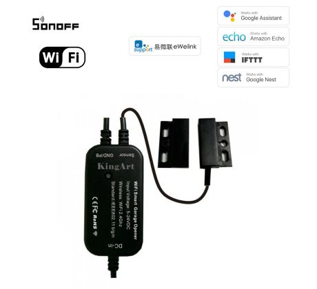 Wifi Smart garážový otvárač dverí KingArt