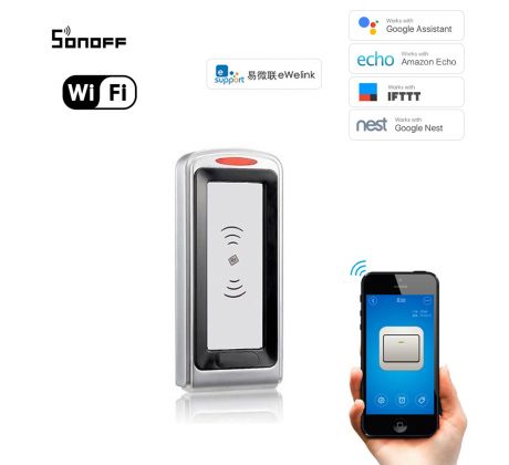 Antivandal RFID bezkontaktná čítačka kariet kovová