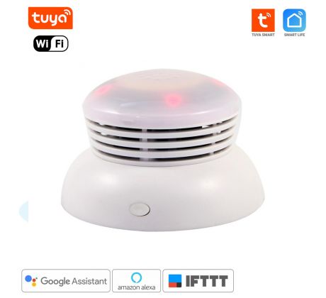 WiFi Detektor Dymu a Požiaru Siréna - Tuya Smart Life
