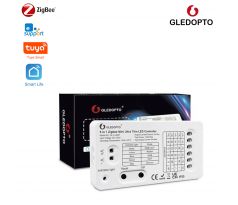 Gledopto GL-C-002P (6A), Zigbee Pro 5-v-1 Mini Ultra Thin LED ovládač (Zigbee+RF) 5V-24V DC, 6A